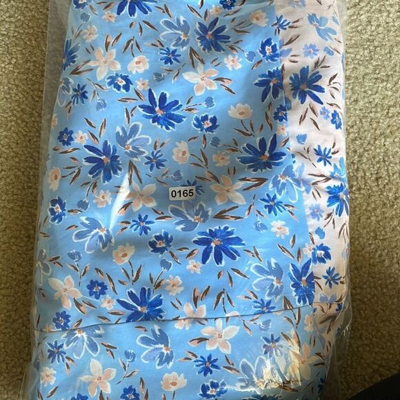 VINCE CAMUTO Floral Colorblock Midi DRess size 20W - Picture 8 of 8